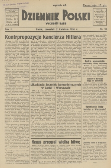 Dziennik Polski : wychodzi rano. R.2, 1936, nr 93