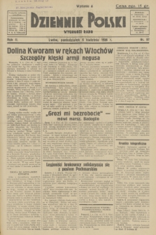 Dziennik Polski : wychodzi rano. R.2, 1936, nr 97