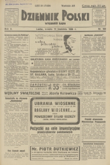 Dziennik Polski : wychodzi rano. R.2, 1936, nr 102