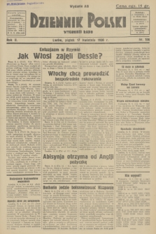 Dziennik Polski : wychodzi rano. R.2, 1936, nr 106