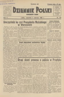 Dziennik Polski : wychodzi rano. R.2, 1936, nr 154