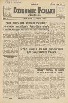 Dziennik Polski : wychodzi rano. R.2, 1936, nr 162