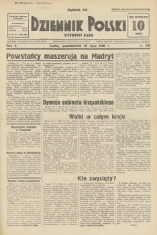 Dziennik Polski : wychodzi rano. R.2, 1936, nr 200