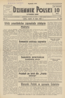Dziennik Polski : wychodzi rano. R.2, 1936, nr 204