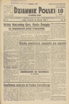 Dziennik Polski : wychodzi rano. R.2, 1936, nr 231
