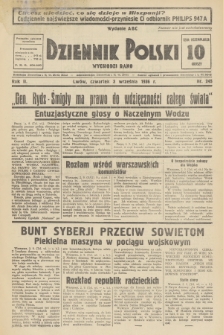 Dziennik Polski : wychodzi rano. R.2, 1936, nr 245