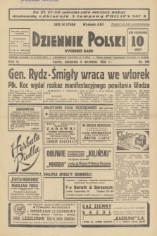 Dziennik Polski : wychodzi rano. R.2, 1936, nr 248