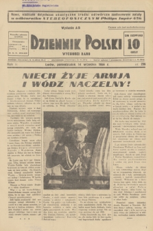 Dziennik Polski : wychodzi rano. R.2, 1936, nr 256