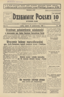 Dziennik Polski : wychodzi rano. R.2, 1936, nr 295