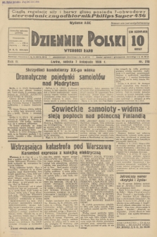 Dziennik Polski : wychodzi rano. R.2, 1936, nr 310