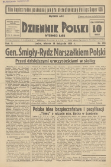 Dziennik Polski : wychodzi rano. R.2, 1936, nr 313