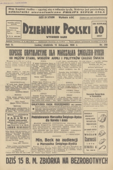 Dziennik Polski : wychodzi rano. R.2, 1936, nr 318