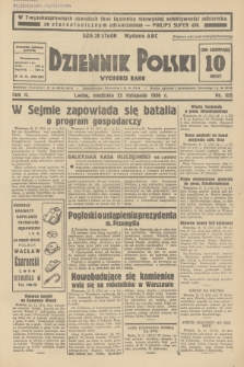 Dziennik Polski : wychodzi rano. R.2, 1936, nr 325