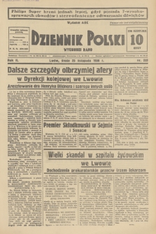 Dziennik Polski : wychodzi rano. R.2, 1936, nr 328