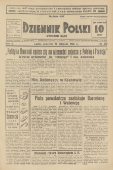 Dziennik Polski : wychodzi rano. R.2, 1936, nr 329