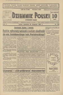 Dziennik Polski : wychodzi rano. R.2, 1936, nr 332