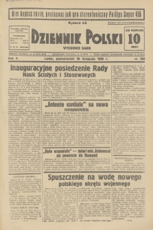 Dziennik Polski : wychodzi rano. R.2, 1936, nr 333