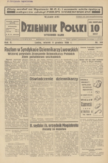 Dziennik Polski : wychodzi rano. R.2, 1936, nr 341