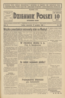 Dziennik Polski : wychodzi rano. R.2, 1936, nr 350