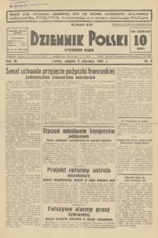 Dziennik Polski : wychodzi rano. R.3, 1937, nr 9
