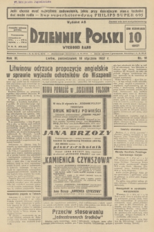 Dziennik Polski : wychodzi rano. R.3, 1937, nr 18