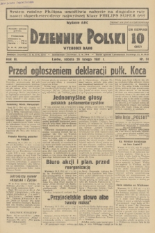 Dziennik Polski : wychodzi rano. R.3, 1937, nr 51