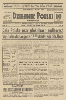 Dziennik Polski : wychodzi rano. R.3, 1937, nr 52