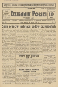 Dziennik Polski : wychodzi rano. R.3, 1937, nr 71