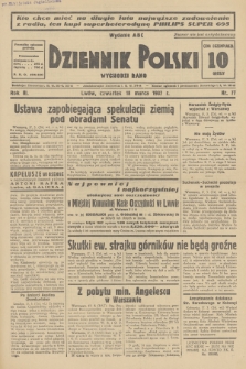 Dziennik Polski : wychodzi rano. R.3, 1937, nr 77