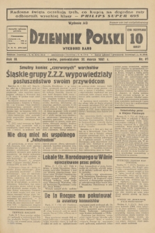 Dziennik Polski : wychodzi rano. R.3, 1937, nr 81