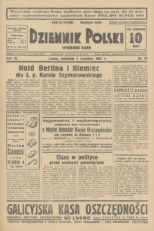Dziennik Polski : wychodzi rano. R.3, 1937, nr 92