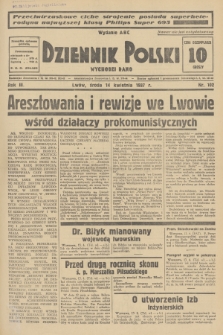 Dziennik Polski : wychodzi rano. R.3, 1937, nr 102