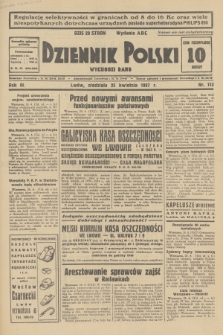 Dziennik Polski : wychodzi rano. R.3, 1937, nr 113