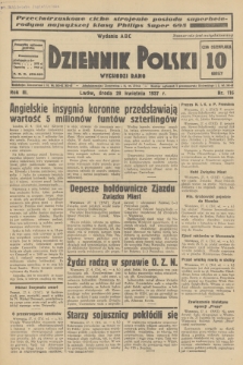 Dziennik Polski : wychodzi rano. R.3, 1937, nr 116