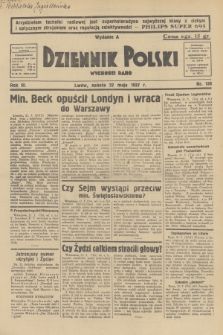 Dziennik Polski : wychodzi rano. R.3, 1937, nr 138