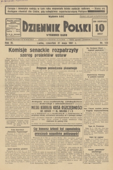 Dziennik Polski : wychodzi rano. R.3, 1937, nr 143