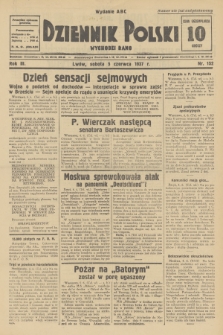 Dziennik Polski : wychodzi rano. R.3, 1937, nr 152