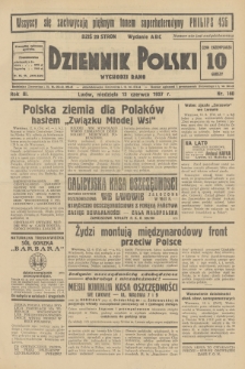 Dziennik Polski : wychodzi rano. R.3, 1937, nr 160