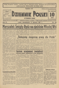 Dziennik Polski : wychodzi rano. R.3, 1937, nr 168