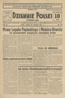 Dziennik Polski : wychodzi rano. R.3, 1937, nr 173