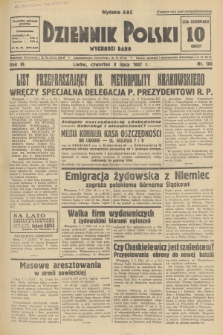 Dziennik Polski : wychodzi rano. R.3, 1937, nr 185