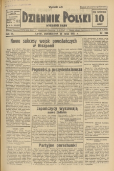Dziennik Polski : wychodzi rano. R.3, 1937, nr 203