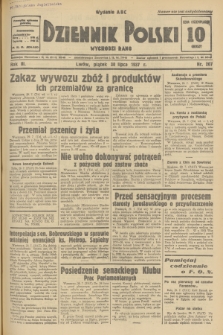 Dziennik Polski : wychodzi rano. R.3, 1937, nr 207