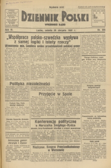 Dziennik Polski : wychodzi rano. R.3, 1937, nr 236