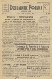 Dziennik Polski : wychodzi rano. R.3, 1937, nr 240