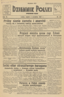 Dziennik Polski : wychodzi rano. R.3, 1937, nr 242