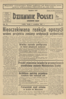 Dziennik Polski : wychodzi rano. R.3, 1937, nr 247