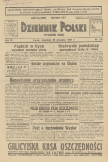 Dziennik Polski : wychodzi rano. R.3, 1937, nr 251