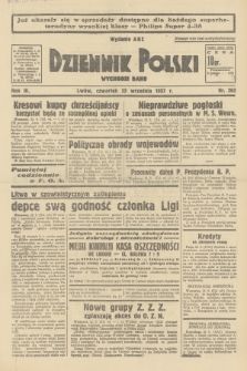 Dziennik Polski : wychodzi rano. R.3, 1937, nr 262