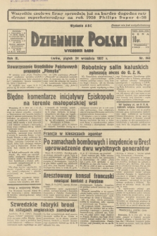 Dziennik Polski : wychodzi rano. R.3, 1937, nr 263